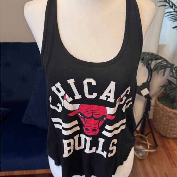 NBA Chicago Bulls Black Tank Top Retro/Vintage - Picture 9 of 10